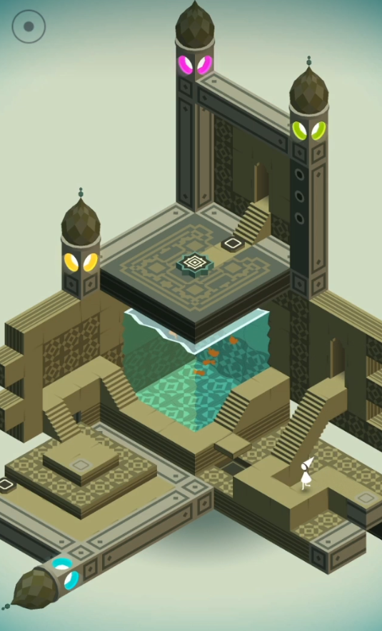 纪念碑谷三怎么过