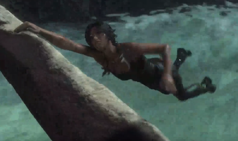 古墓丽影涨水那关怎么过