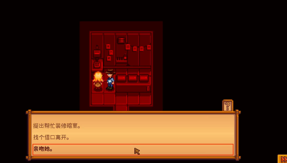 星露谷物语海莉暗室怎么选