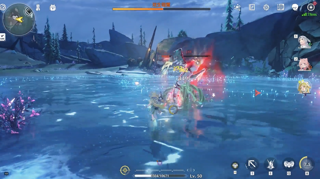 鸣潮双生翎鹭打哪个