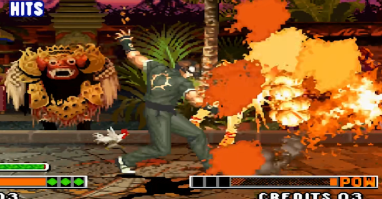 拳皇97里的火神怎么玩