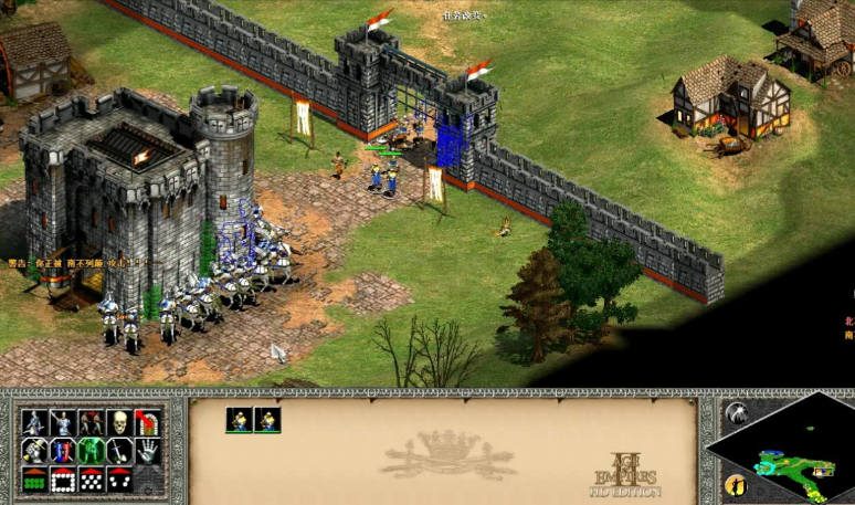 帝国时代2怎么升级城墙 帝国时代2怎么升级城墙