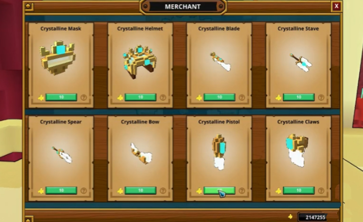 宝藏世界水晶装备怎么获得