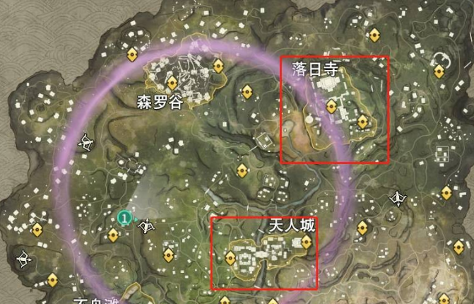 永劫无间落日寺悬挂火笼在哪 永劫无间落日寺悬挂火笼在哪