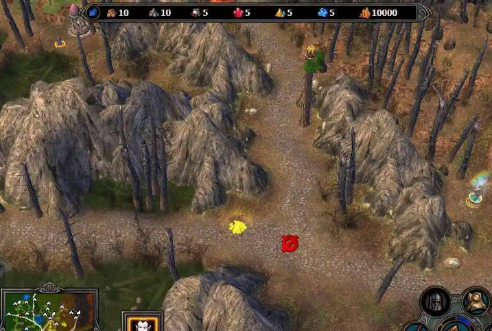 英雄无敌5藏宝图怎么用