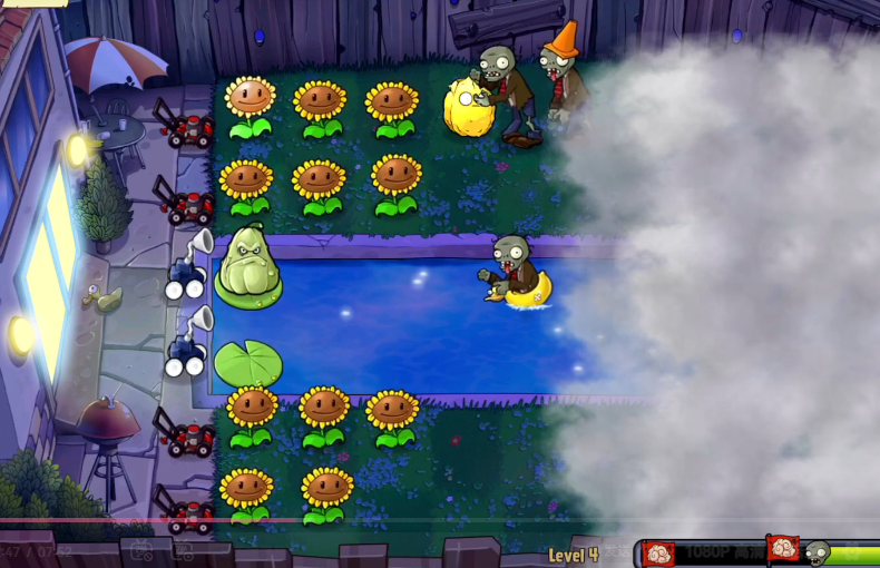 植物大战僵尸第4关怎么过