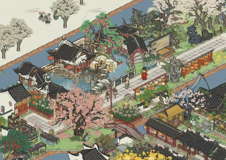 江南百景图花盐泾在哪里