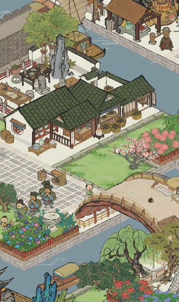 江南百景图木炭店怎么摆