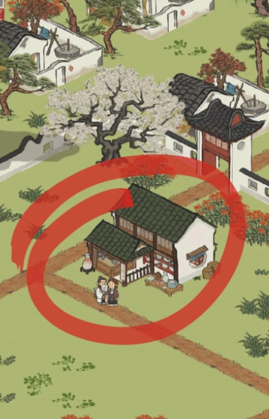 江南百景图梨树在哪里