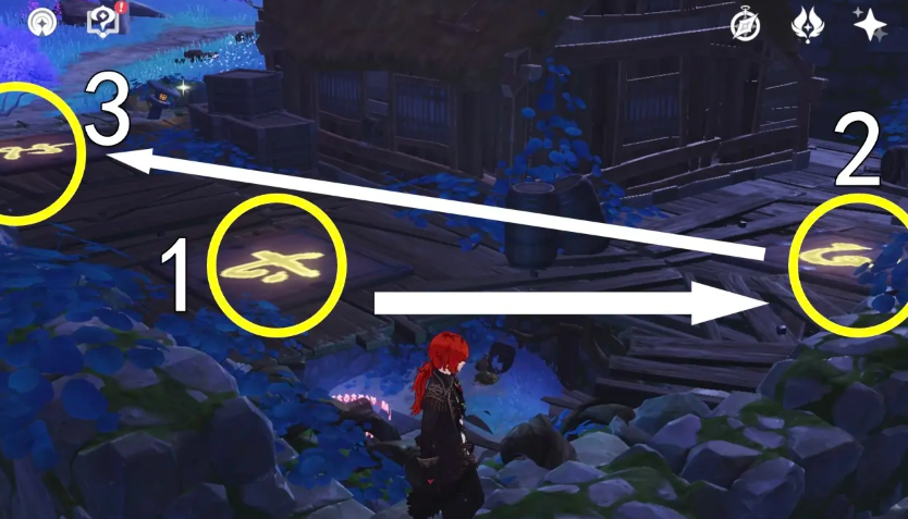 原神藤原俊子的机关怎么解