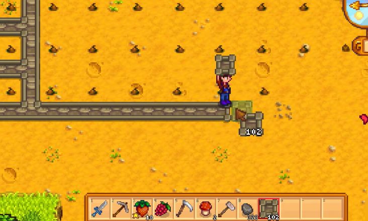 星露谷物语怎么铺路