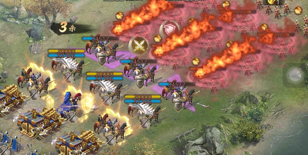 攻城掠地手游嵇康怎么过