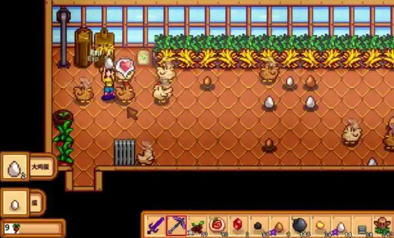 星露谷物语为什么鸡舍升级不了