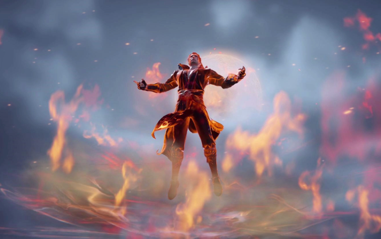 永劫无间火男怎么在天上飞