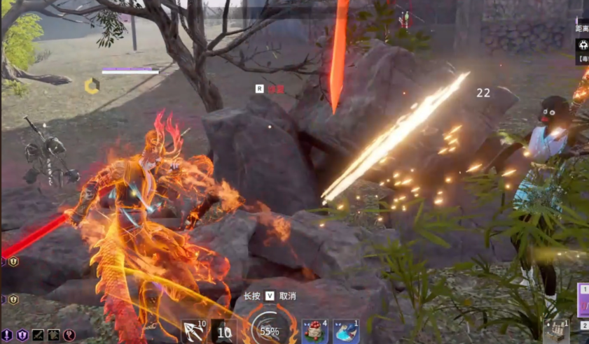 永劫无间火男怎么顶肘 永劫无间火男怎么顶肘